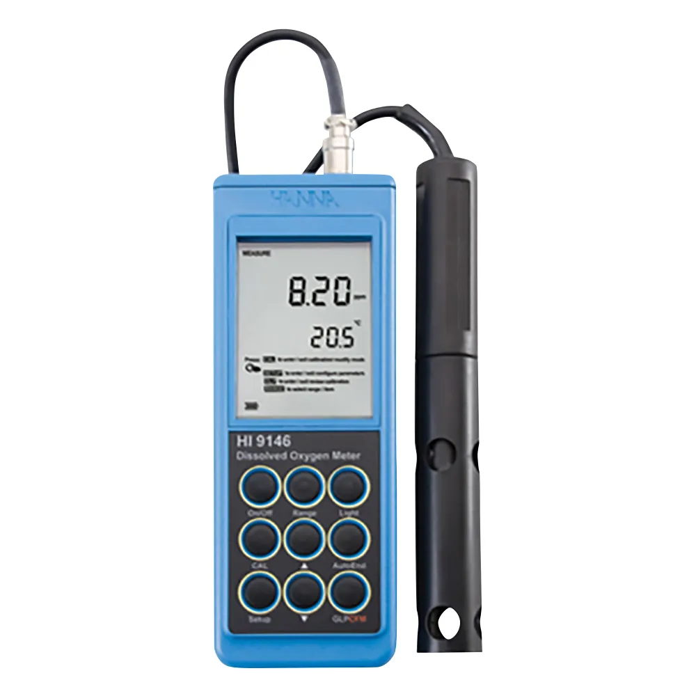 1-3228-01　Dissolved Oxygen Meter (Practical Waterproof) HI 9146-04N　HI9146-04N