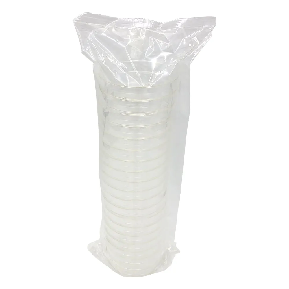 6-8663-14　Sterilized Petri Dishe φ90 x 15mm 20 Pieces x 25 Bags　01-014