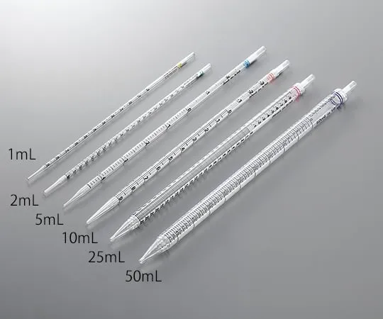 2-5238-03　Violamo Disposable Pipette II Plastic Package 5mL 200 Pieces　4738
