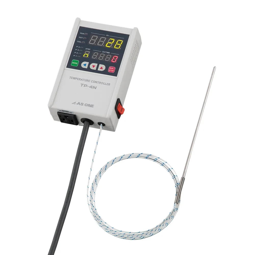 1-5825-21-56　Digital Temperature Controller (with Program Function) -100~+600°C with English Calibration Certificate　TP-4NK