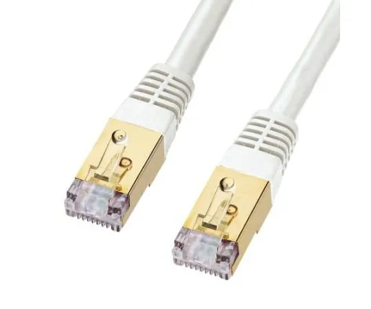 65-2203-93　0.2 m LAN Cable (CAT7/SCTP Type/White)　EA764BB-51