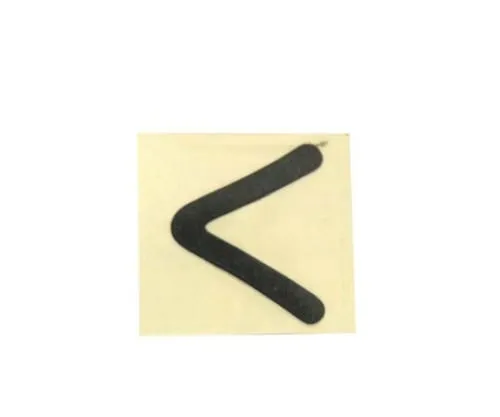 61-7395-76　Character Seal Black Ku　CL30B-