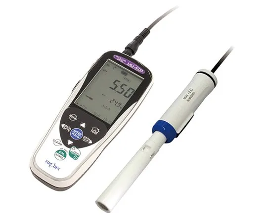 1-7873-21-56　Portable Electrical Conductivity Meter Mylana with English Calibration Certificate　MM-41DP-EC