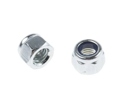 63-4639-20　RS PRO, M5, Bright Zinc Plated Steel Nylon Insert Lock Nut　524-310
