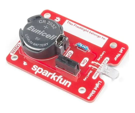 67-0424-22　SparkFun Basic Flashlight Soldering Kit　KIT-14877