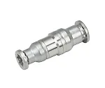 61-7633-77　［Discontinued］Stainless Steel (SUS316) Fitting Different Diameter Union Straight φ6-φ4　SSG6-4