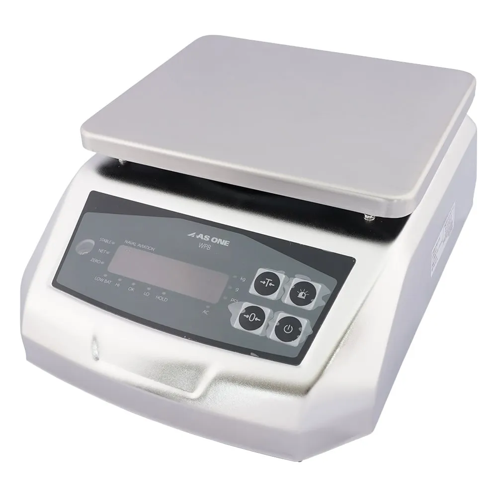 3-6685-01　Dustproof Waterproof Electronic Balance (IP68 Compliance) 3000G　WPB3K01