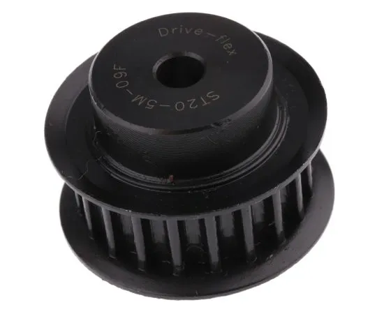 63-4580-89　RS PRO Timing Belt Pulley, Steel 9mm Belt Width x 5mm Pitch, 20 Tooth　182-600