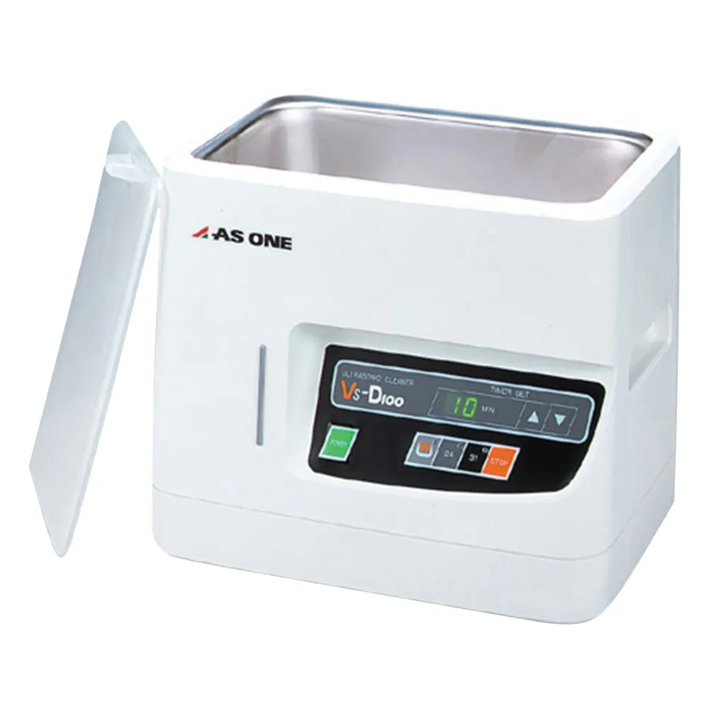 7-5000-01-22　Tabletop 2 Frequency Ultrasonic Cleaner 290 x 208 x 245 mm with Pre-Shipment Inspection Document　VS-D100
