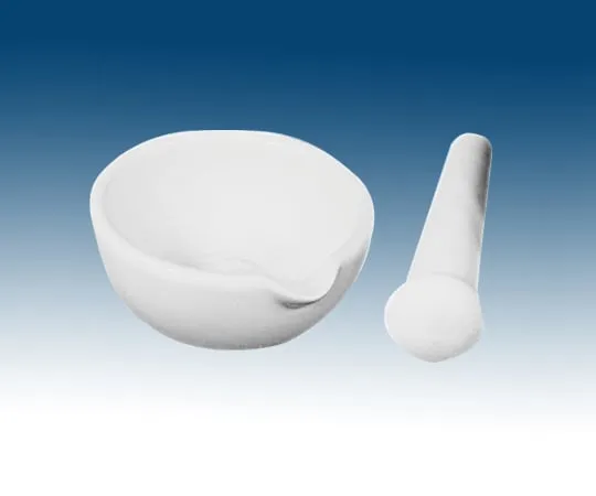 61-9632-18　Mortar (Glossy) Porcelain (With Pestle) 500mL　MG-165