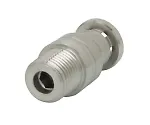 61-7634-01　［Discontinued］Stainless Steel (SUS316) Fitting Straight with Hexagonal Socket M5 x 0.8　SSOC4-M5