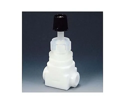 61-3528-03　Fluorocarbon Resin Needle Valve For Device Horizontal Type RC1/2　NR0022-03