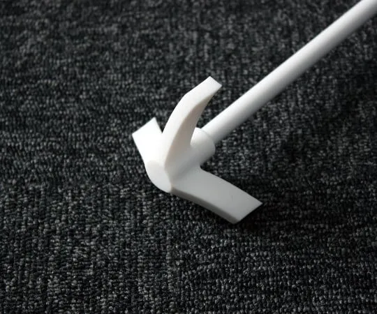 63-1286-92　PTFE Stirring Rod Triple Swept Wing Total length 500 mm　005.81050.500