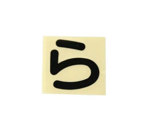 61-7396-08　Character Seal Black Ra　CL30B-