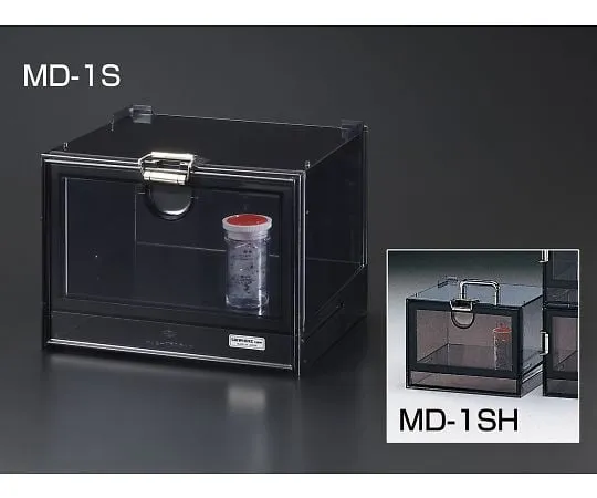 64-3682-35　SANPLA ® Mini Desiccator (Smoked Transparent Type) MD-1 S　00056