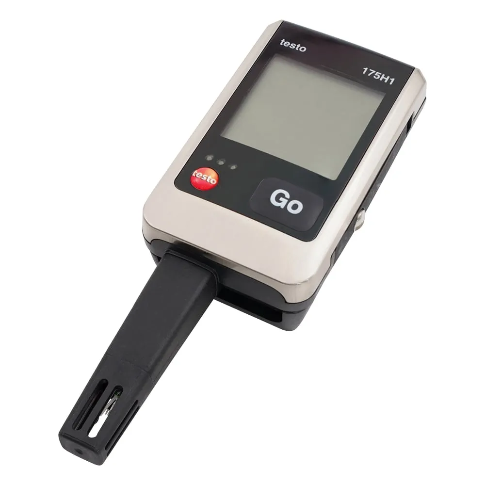 1-3234-02-20　［Discontinued］Temperature Data Logger Testo 175 H1 with Calibration Certificate　0572.1754