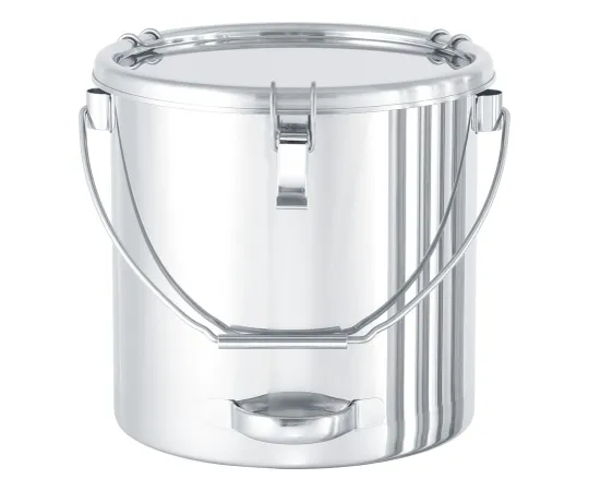 62-8610-90　Suspension Type Stainless Steel Sealed Container with Lower Handle (Clip Type) 4L　CTBD-18