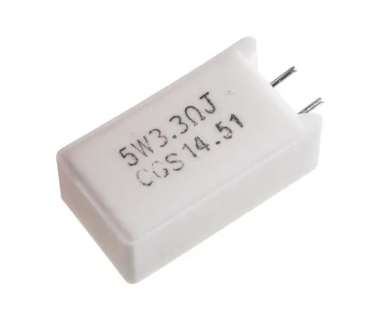 63-4723-95　TE Connectivity 3.3Ω 5W Wirewound Resistor ±5% ±300ppm/°C　SQMW53R3J