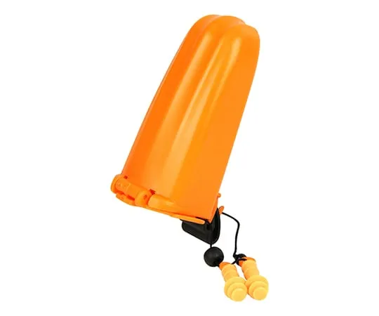 62-3984-63　Storage Type Earplugs Triple Umbrella Type (for Grooveless Helmet)　No.1962-S