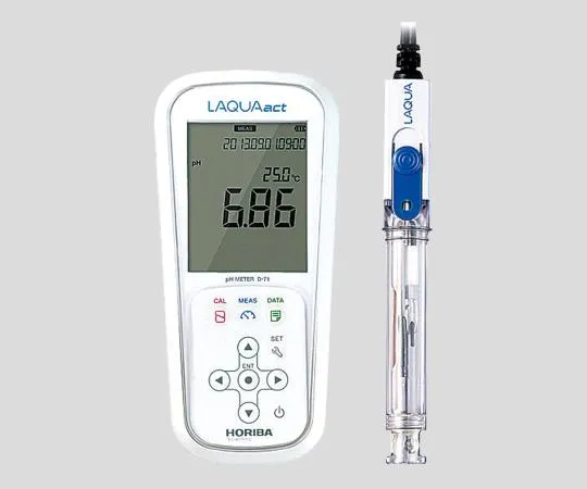 1-4713-31　［Discontinued］Portable pH And Water Quality Meter (Plastic Body pH Electrode Set)　D-71S