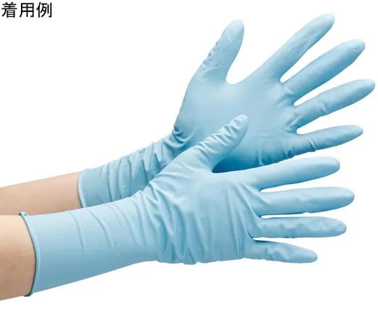 67-6633-09　Nitrile Gloves Thick Velte 766 H Powder Free S Size (50 ct)　VERTE-766H-S