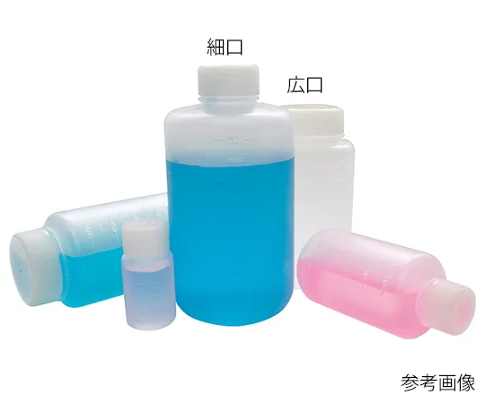 62-9846-77　JK-PP Bottle Narrow Mouth 100 mL (200 Bottles Pack) Polypropylene