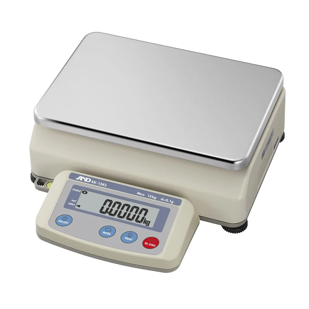 64-4050-85　Personal Large Electronic Balance EK-L Series With JCSS Proofing　EK15KL-JA-00J00