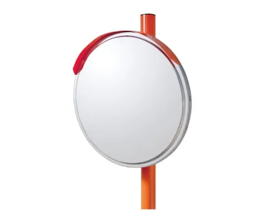 62-6115-46　［Discontinued］Curve Mirror 600 mmφ/S with Pole　869-06