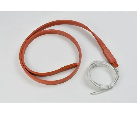 64-3427-09　Silicon Belt Heater 100V 10W 1000mm Lead Wire 1m　SB100-10-1000