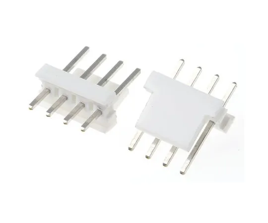 63-4860-84　TE Connectivity MTA-100, 4 Way, 1 Row, Straight PCB Header　640454-4