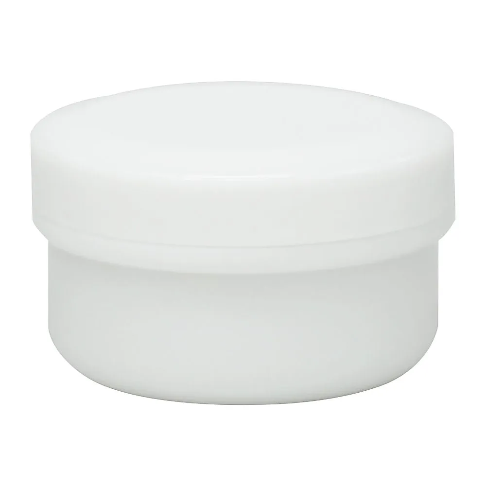 63-5498-32　Alpha Ointment Pot (ointment container ext***ed-volume type) 60mL white 80pcs　A0050R-001