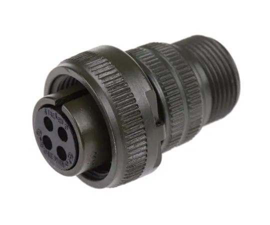 63-4756-68　Amphenol MS3106A Series, 4 Way Cable Mount MIL Spec Circular Connector Plug, Socket Contacts,Shell Size 14S, Screw　MS3106A-14S-2S