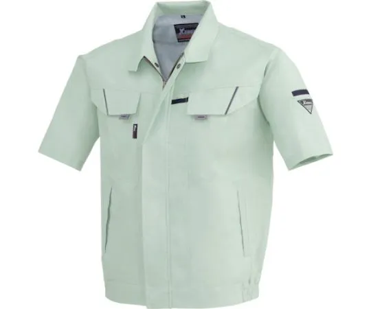 65-8487-33　Short Sleeve Blouson Moss Green 3L　7561-61-3L