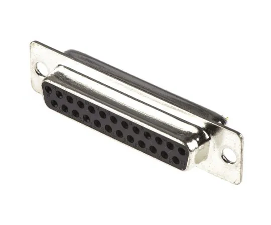 63-4870-65　RS Panel Mount, 25 Pin D-sub Connector Socket, Shell Size B, Solder Cup　544-3834
