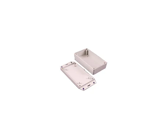 63-4831-41　Hammond 1591, ABS Enclosure, IP54, Flanged, 121 x 94 x 30mm　1591GFLGY