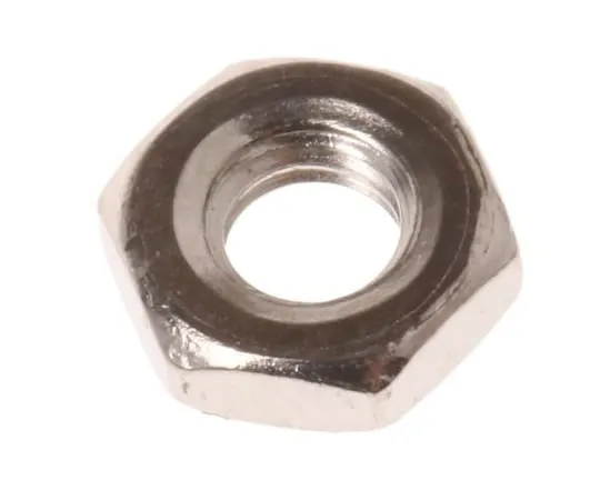 63-4816-64　RS Brass, Hex Nut, M3　483-0338