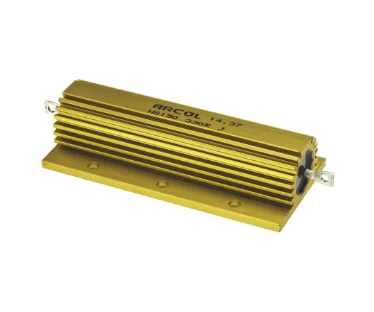 63-4758-87　Arcol HS150 Series Aluminium Ho***d Axial Wire Wound Panel Mount Resistor, 330Ω ±5% 150W　HS150 330R J