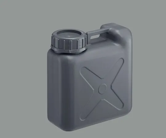 63-1277-75　Flat Can (Packing Type) Wide Mouth 10 L Gray　0192GY