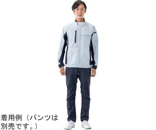 68-5084-51　Low Dust Generation High Performance Blouson Gray x Navy S Size　LH3900-7
