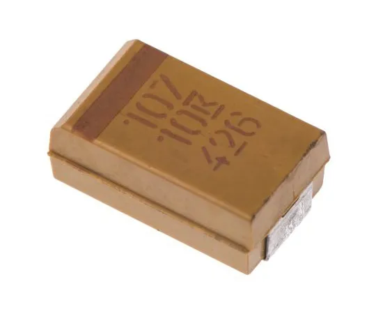 63-4863-77　KEMET Tantalum Capacitor 100μF 10V dc MnO2 Solid ±10% Tolerance T491 Series　T491D107K010AT