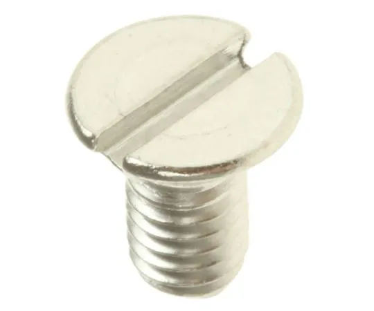 63-4699-28　RS, M3 Countersunk Head, 6mm Stainless Steel Slot A4 3160.5　158-3332