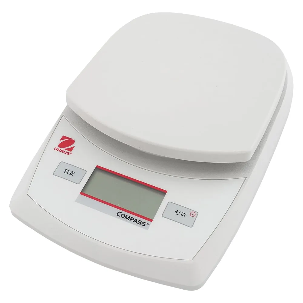 63-5729-31-20　Compact Balance Compass CR Series 2200g 1 g with Calibration Certificate　CR2200JP