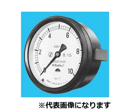 65-3490-16　Sealed Pressure Gauge D-Type Heat-Resistant Vibration-Resistant Pressure Range (MPA): 0~0.05　315-D351X0.05MPA-HV