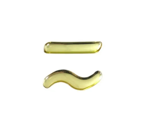 61-7427-23　Gold Metal Characters Hyphen and Nami 35mm x 1mm　GM35-15
