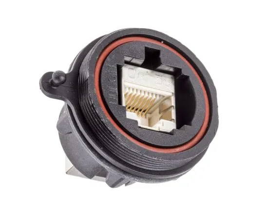 63-4806-26　Bulgin Buccaneer Series, Female Cat5e RJ45 Connector　PX0833