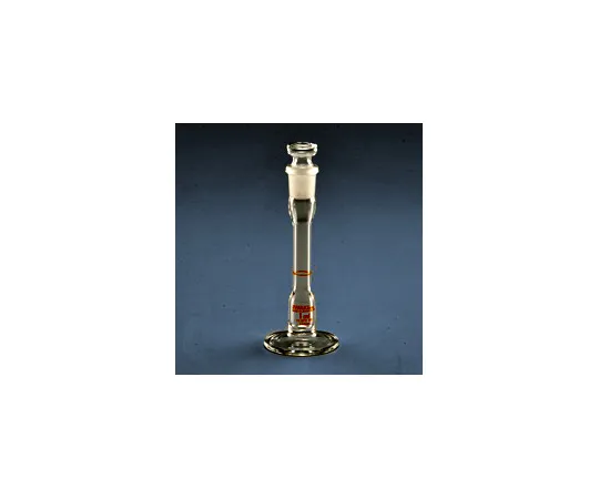 62-9231-19-56　Volumetric Flask with Base (with sliding plug) 1 mL with English Calibration Certificate　5640FK1S