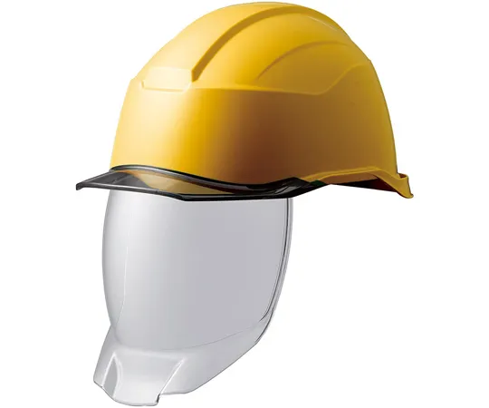 67-6629-50　PC Helmet (with Clear Visor, Full Face Shield Surface, KP) Samurai II Yellow/Smoke　SC-21PCLSRA3-KP-YS