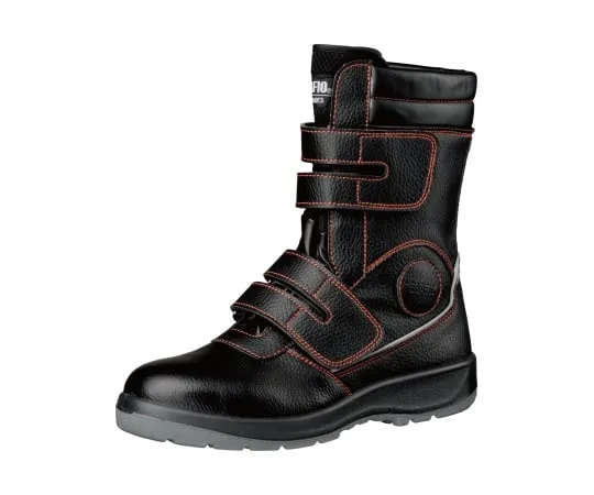 62-0938-07　Toe Puff Included High Cut Working Shoes Hook and Loop Fastener Type DSF-035 24.0cm　DSF-35-24.021250803