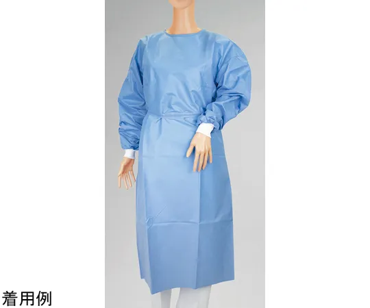 69-6176-09　Sterile Isolation Gown Smsii N Free Blue 1 Box (50 Bags)　51060