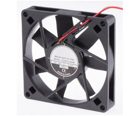 63-4867-61　RS PRO Axial Fan, 80 x 80 x 15mm, 30cfm, 4.6W, 24 V dc　541-5277